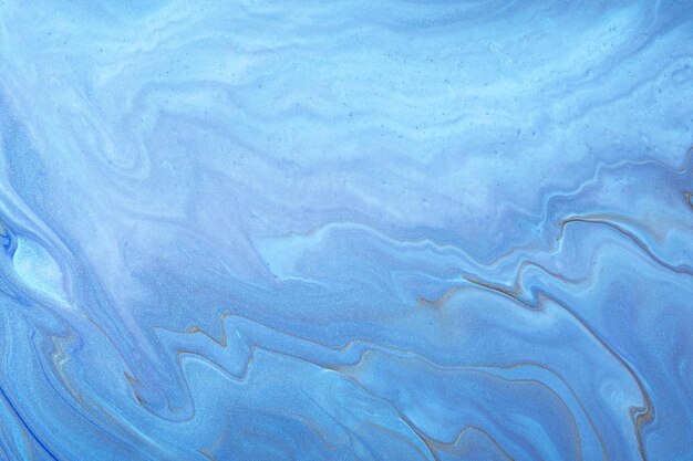 Original Gradient Blue Oil Painting Background Small Fresh Hand Painted Wind Gradient Blue Oil Painting Background Background Image for Free Download